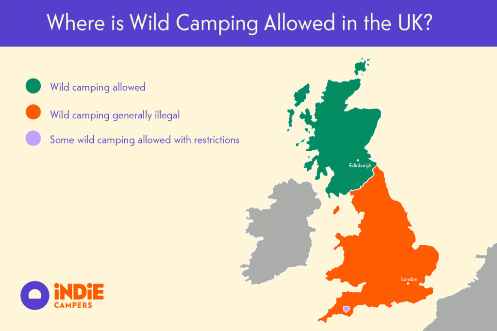 18++ Wild Camping Laws Uk